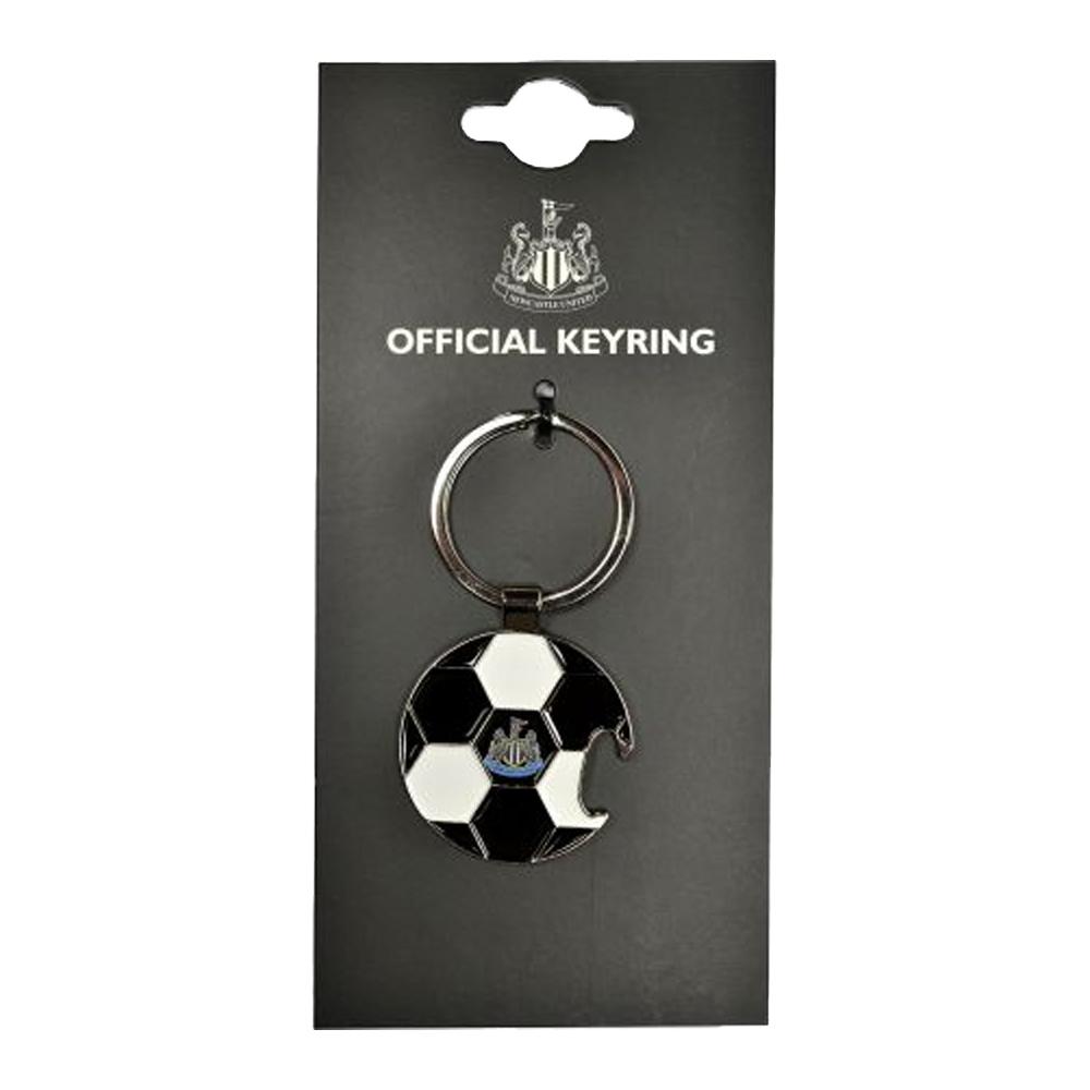 Newcastle United FC Football Bottle Opener Keyring