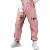 Kids Girl Large-Sized Straight Tube Loose Thin Casual Summer Wide Leg Pants