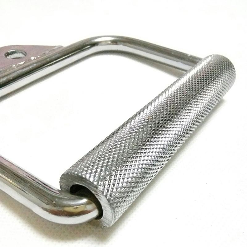 Power Cable Crossovers Gear Grip Stirrup Handle Attachments Replacement Power Cable Machine Strength Trainings, Gym Home