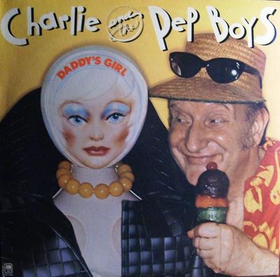 LP Record CHARLIE & THE PEP BOYS - Daddy's Girl SP4563 A&M Records 1976 US Rock Used