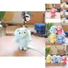 Adorable Cute Lion Plush Toy Cartoon Bag Charm Keychain Stuffed Doll 14cm