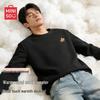 MINISO Men's Fleece-Lined Thermal Long Sleeve T-Shirt