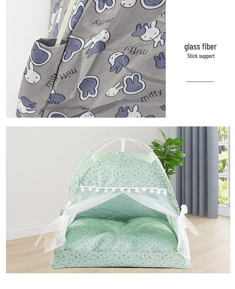 Washable Cat Tent Nest Bed