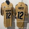 Mens Colorado Buffaloes Football Jersey Training Uniform Cotton Blend Embroidered Team Sports Rugby Apparel