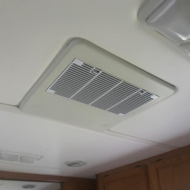 3104928.019 White ABS Ducted Air Grille Screen Trailer HVAC Grill Vent Accessories for Campers