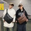 Large Capacity Women Waist Pack Soft PU Leather Fanny Pack Fashion Style Chest Bag Unisex Shoulder Crossbody Bag
