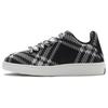 Burberry Check Knit Box Sneaker Black White 80834771