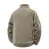 Men's Polar Fleece Jacket Winter Loose Casual Cardigan Lined Thicken Parkas Coats Men's Sweatshirt Outdoor Camping Travel Jacket