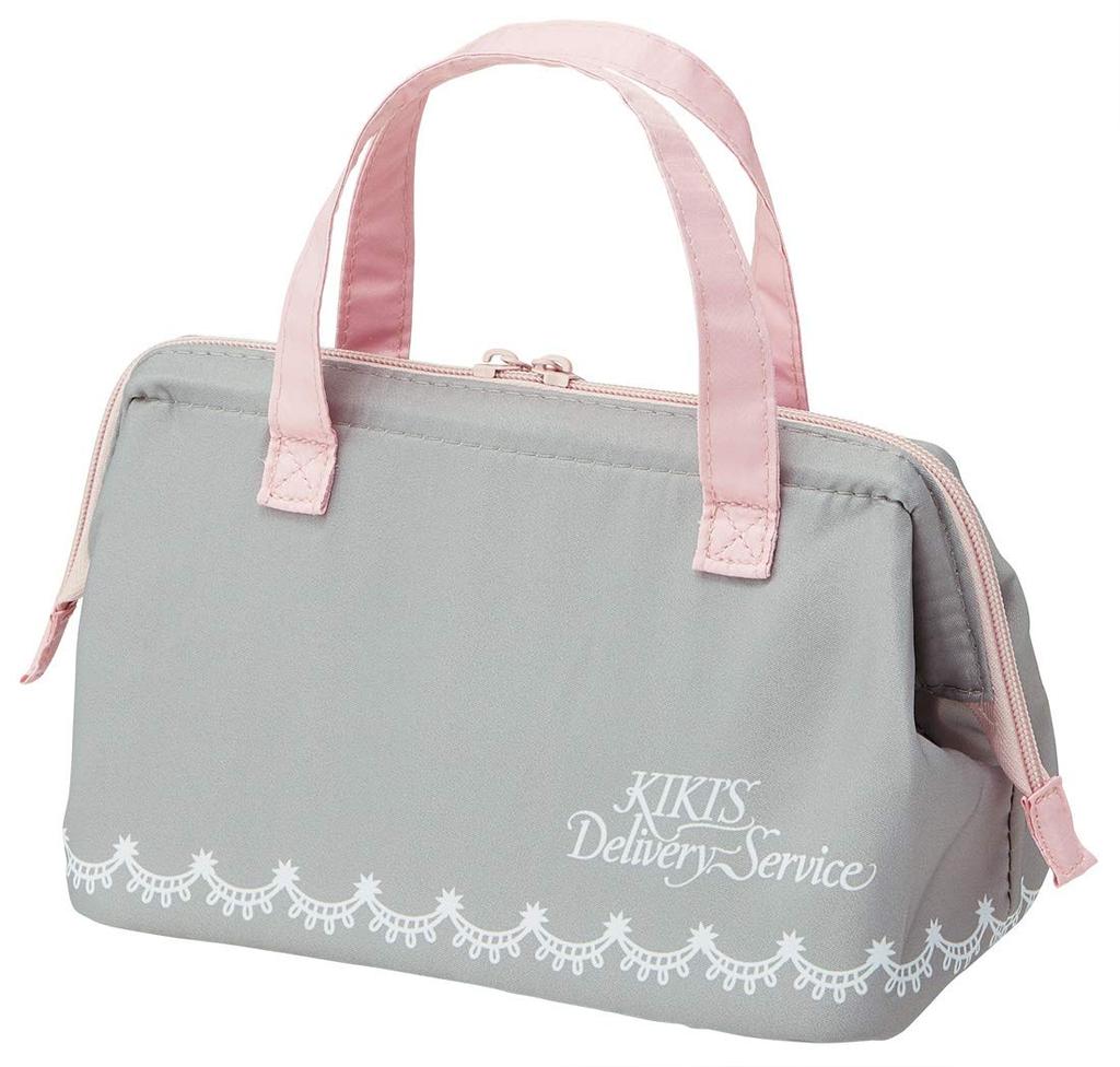 Skater Insulated Clasp Lunch Jiji Delivery Studio Ghibli Bag, Lace, Kiki's Service, KGA1-A