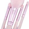 New 4 makeup brushes set Rose gold loose powder eyeshadow brush, blush brush, beginner beauty tool