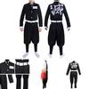 Hochwertiges Demon Slayer Kimetsu No Yaiba Rengoku Kyoujurou Cosplay Kostüm Kimono Robe Anzug Perfekt für Halloween und Partys