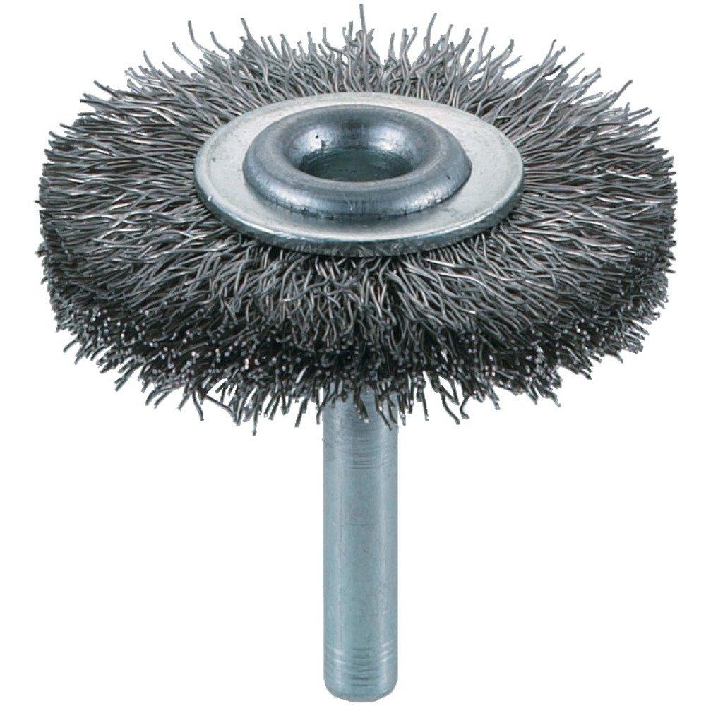 

TRUSCO Shaft Mounted Wheel x 6 Stainless Steel Brush, 50 Shafts, Wire, 0.3mm Diameter, TB-6223