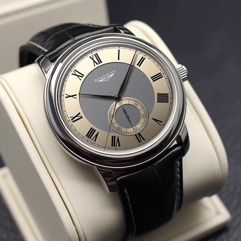 JYL Men's Watch Fashion Minimalist Quartz Leather Band
