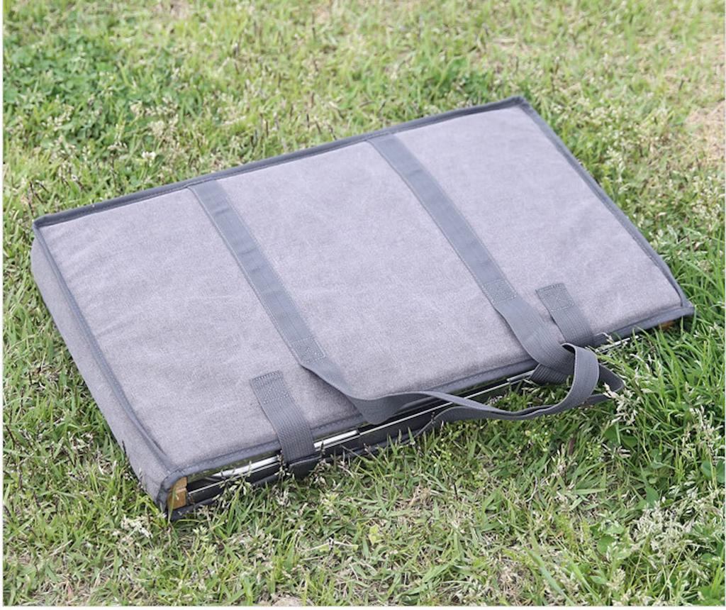 Camping Moon Bonfire Table Velká úložná taška na stůl Taška Taška vyrobená z plátna s polštářem T-380-B