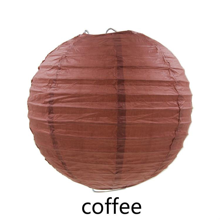 סיני/יפני עגול מנייר פנס יום הולדת חתונה עיצוב מתנת יום הולדת מלאכת יד DIY lampion אספקת כדור פנס תלוי לבן