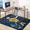 1pc C-Coraline (5) Design Area Rug - Non-Slip, Soft & Cozy Floor Mat for Living Room, Bedroom, Office - Indoor/Outdoor Decorative Carpet