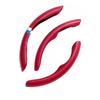 YAQG2 Car Steering Wheel Cover Segment Steering Wheel Protection Cover For Alfa Romeo Giulia Stelvio Interior Styling Car Accessories