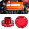 Car Engine Oil   Cover Replacement Accessories Fit for   B16 B18 B20    4 BK