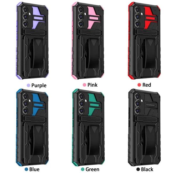 Belt Clip Holster Armor Case For Samsung Galaxy A15 5G A25 A35 A55 A05 A05S A14 A24 A34 A54 A13 A33 Cover Kickstand Coque Funda