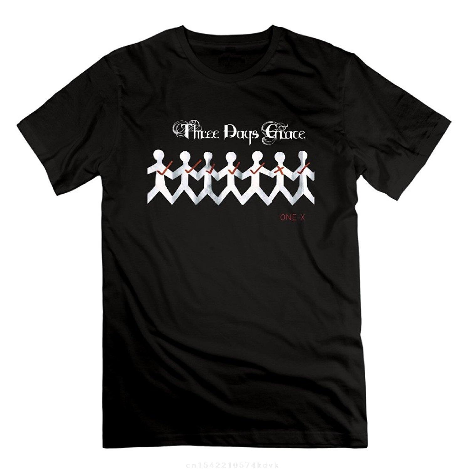 2026NEW Unisex Summer T Shirt Three Days Grace Album Fashion Cotton Crew T Shirt Unisexs Casual T Shirt Y2K L