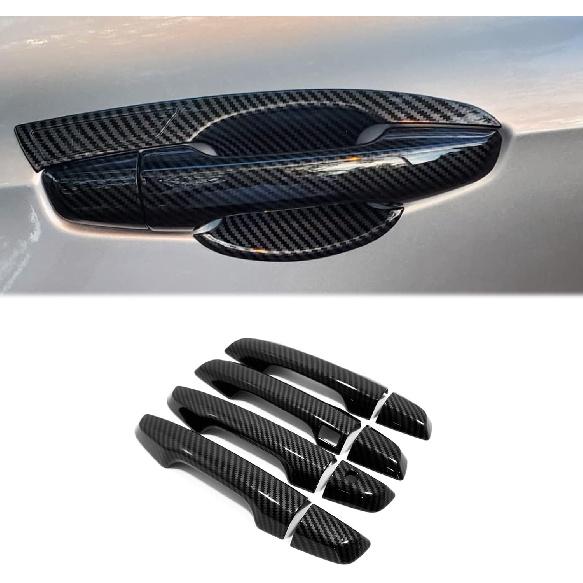 

Side Door Handle Cover Decoration Trim Compatible with Honda CRV CR-V 5th Gen Accessories 2017 2018 2019 2020 2021 2022 with Smart Entry Lock