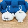 Baby seal plush toy bag pendant, cartoonish and cute plush doll pendant, baby doll keychain, gift for you