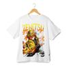 New Demon Slayer Zenitsu TShirt Anime Thunder Breathing Street Art Graphic Tee Summer Unisexs and Womens Tshirt Top