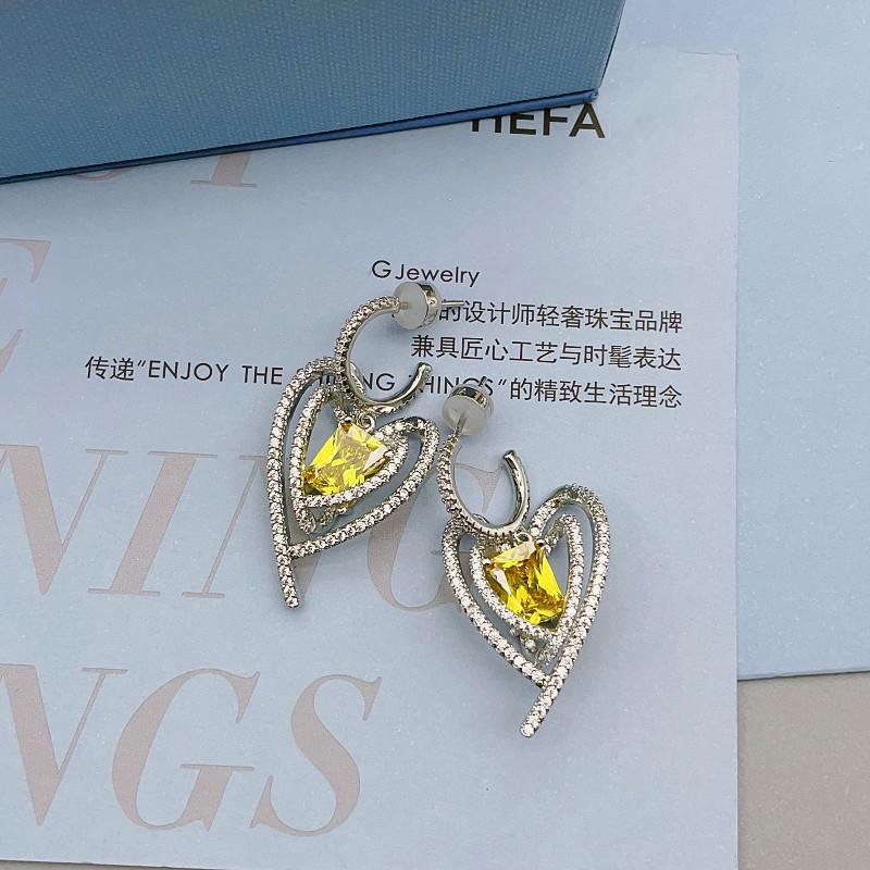 

Сахарные серьги «Исповедь» в форме рок-сахара, темперамент, высококлассные индивидуальные серьги-иглы из стерлингового серебра S925