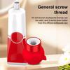 1/2Pcs Pump Toothpaste Squeezer with Self-Closing Cap Easy To Use Portable Universal Compatibility Toothpaste Tube Dispenser