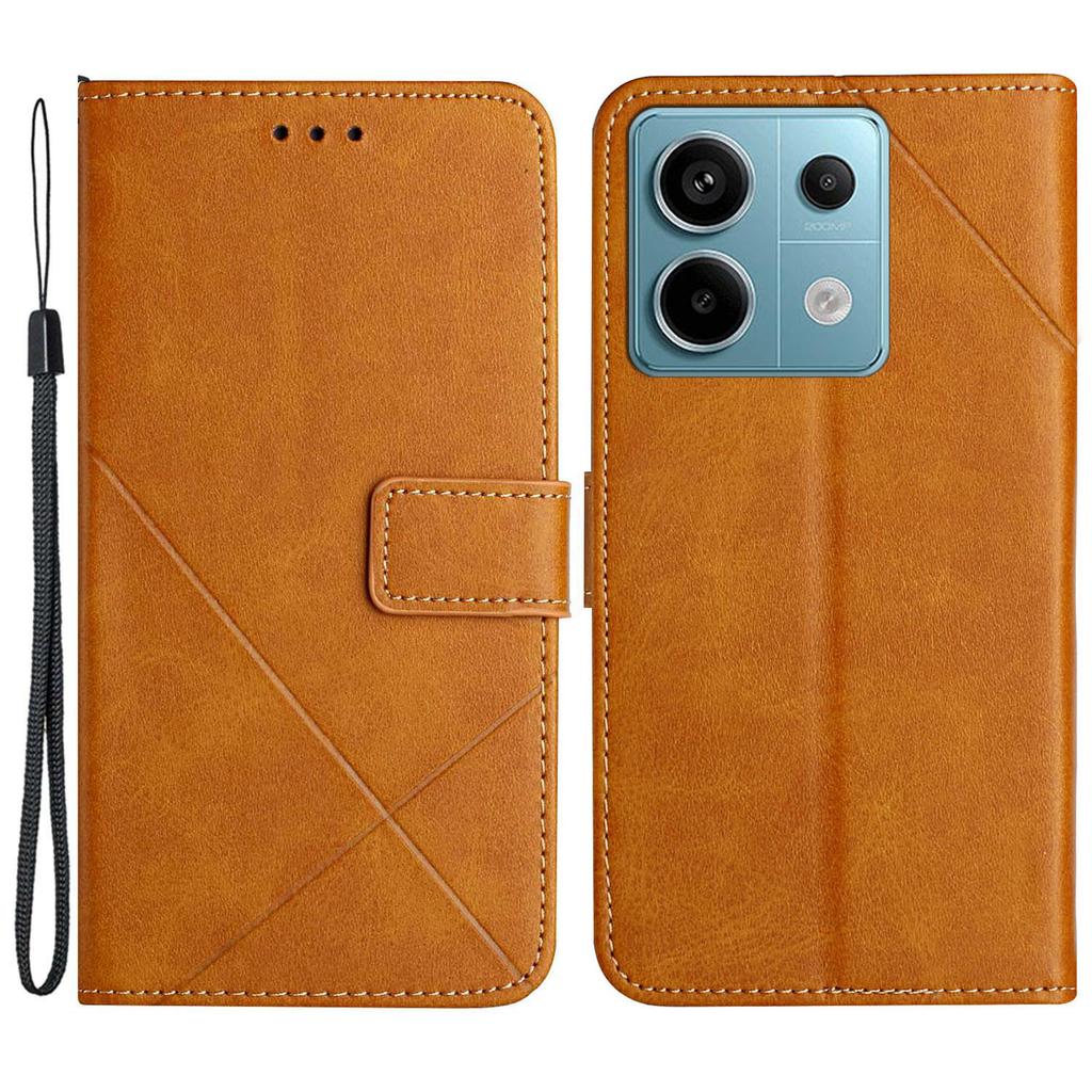 For Xiaomi Redmi Note 13 Pro 5G/Poco X6 5G Leather Case Wallet Stand Flip Phone Cover