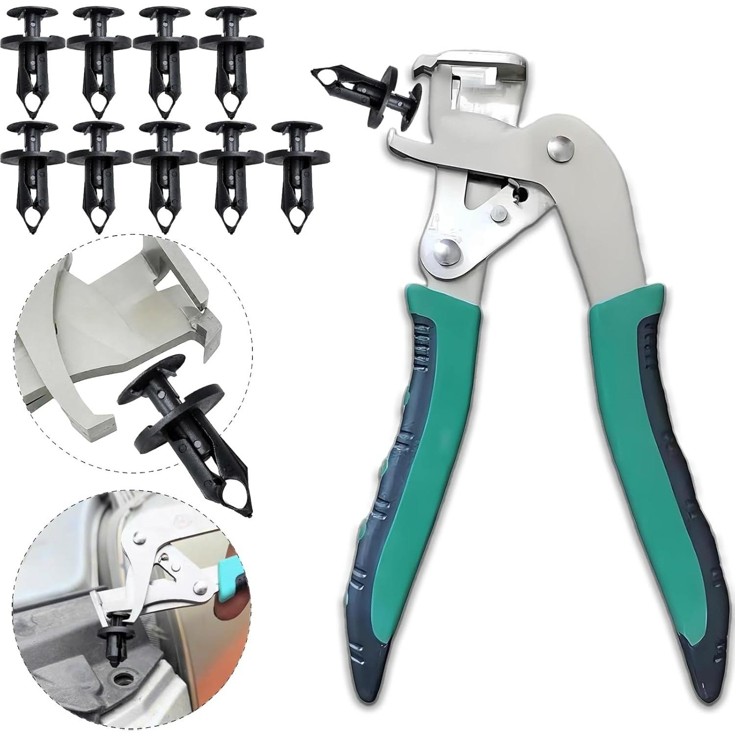 Car Clip Pliers and Disassembly Tools, 2026 New Efficient Multi-Functional Car Clip Remover Tool, Easy to Remove Fasteners, Clips, and Rivets O