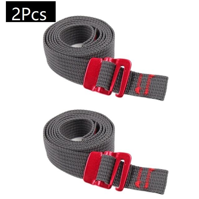 1-5PCS Outdoor Travel Luggage Strap Fastener Tape Nylon Rope Belts Buckle Tie-Down Belt Cargo Straps with Quick Release Hook