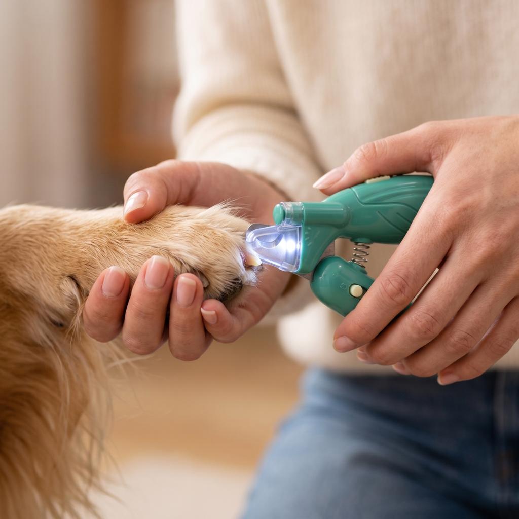 -in-the-Dark Pet Nail Clippers for Cats and Dogs – Lighted Nail for Small Animals