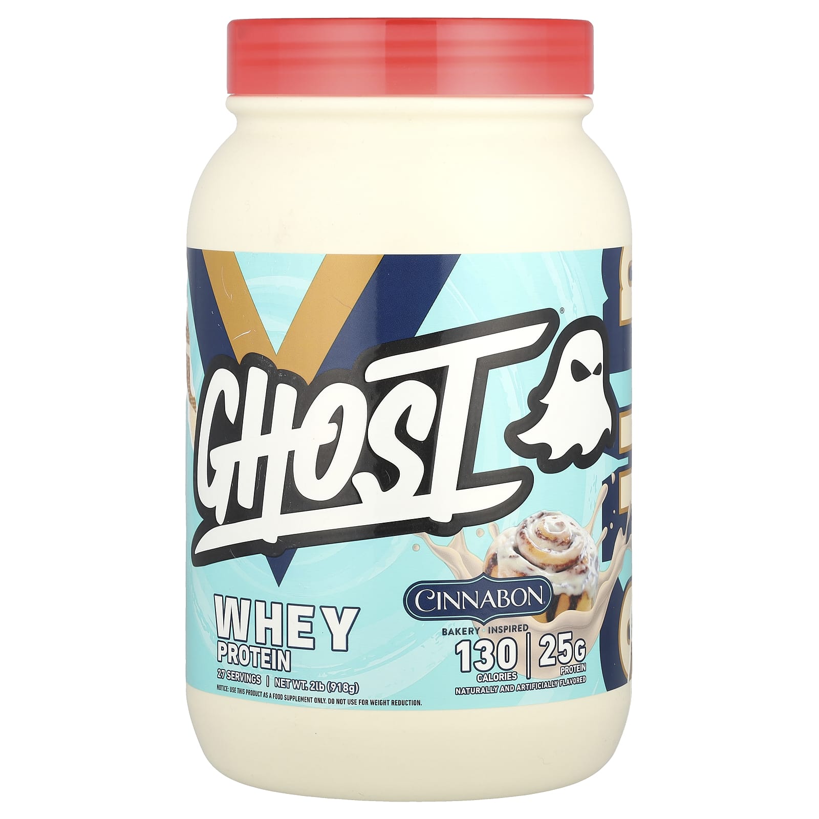 

Whey Protein, Cinnabon®, 918G (2Lb)