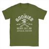 The Goonies Vintage Um 1985 T-Shirt Herren Vintage T-Shirts O-Ausschnitt T-Shirt Kurzarm Kleidung Übergröße