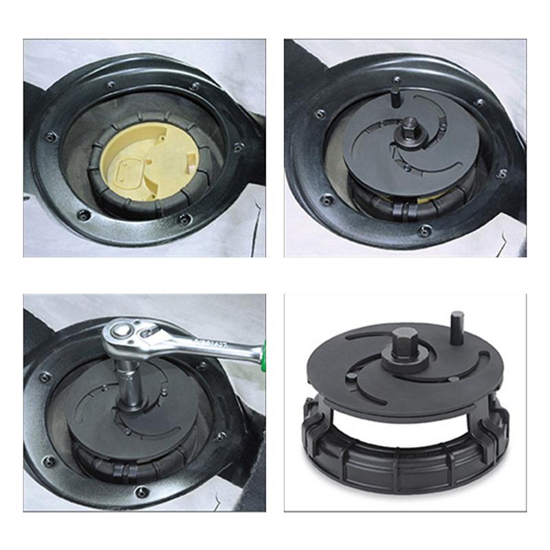 Car Repair Tools Adjustable Car Fuel Tank Lid Wrench 87-170mm Remove Oil Cover Pump Cap Spanner Removal Tool