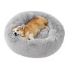 Letto Rotondo a Nido per Animali Domestici Letto Soffice per Gatti Letto Calmante a Ciambella con Fondo Antiscivolo Lavabile Letto Soffice per Cani di Taglia Piccola Media e Gatti