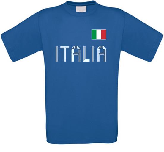 Italy Milano Napoli Roma Torino Football T-Shirt L