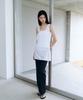 Kasel Detachable Panel Dress, White