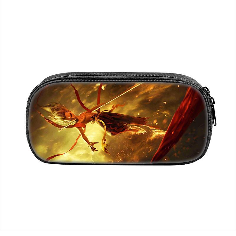 Nezha Birth Of The Demon Child Pencil Case For Kids Compact Storage With Cartoon Design