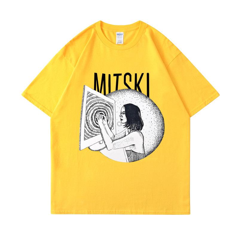 Singer Mitski Be The Cowboy Poster Music Album Graphic T Shirt Fashion Trending Streetwear Retro Cool Tops Unisex Camisetas