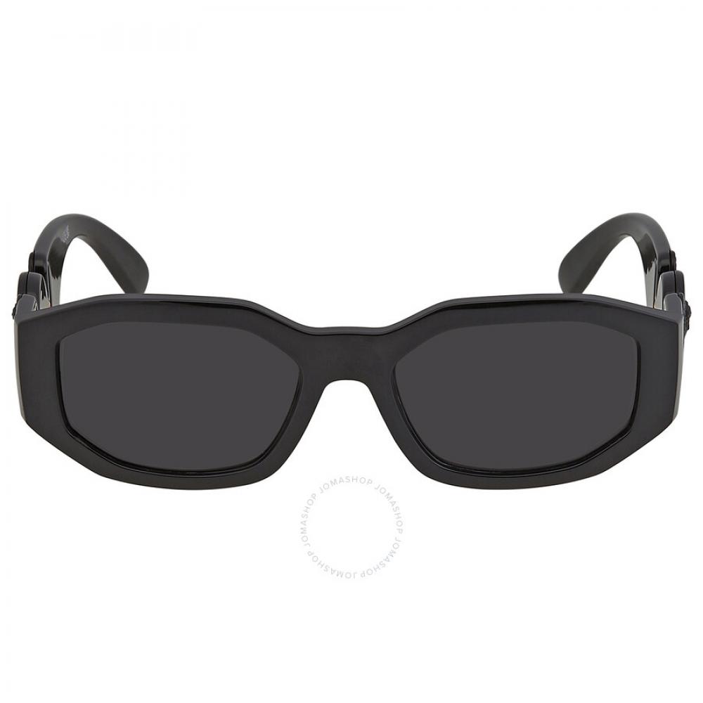 

Versace Dark Gray Geometric Unisex Sunglasses VE4361 536087 53
