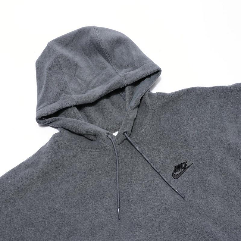 Nike Club+ POLAR Fleece Pullover Hoodie 'Dark Grey' Men's FB8389-068