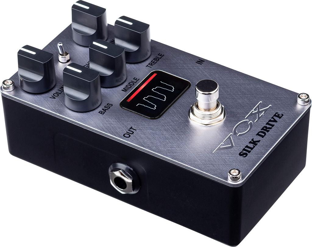 VOX VALVENERGY Vakuumröhren-Verstärkerpedal Effektor SILK DRIVE Strobe-Pedal-Tuner-Set - (VE-SD) + VXT-1