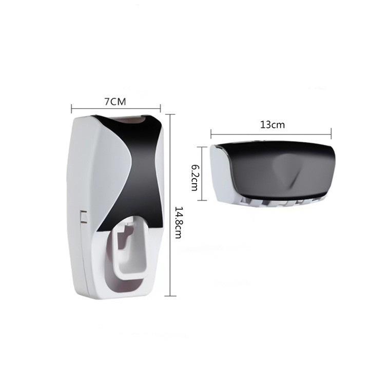 Wall-mounted Toothpaste Brush Holder Bathroom Organization and Storage Toothbrush Holder Multifunctional Toothpaste Storage Rack