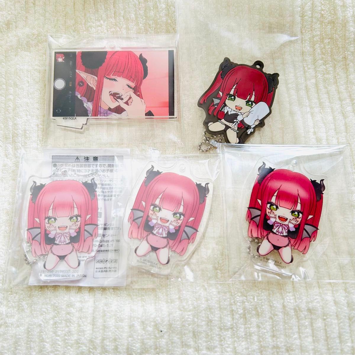 Used That dress-up doll falls in love Liz acrylic stand acrylic key chain rubber strap