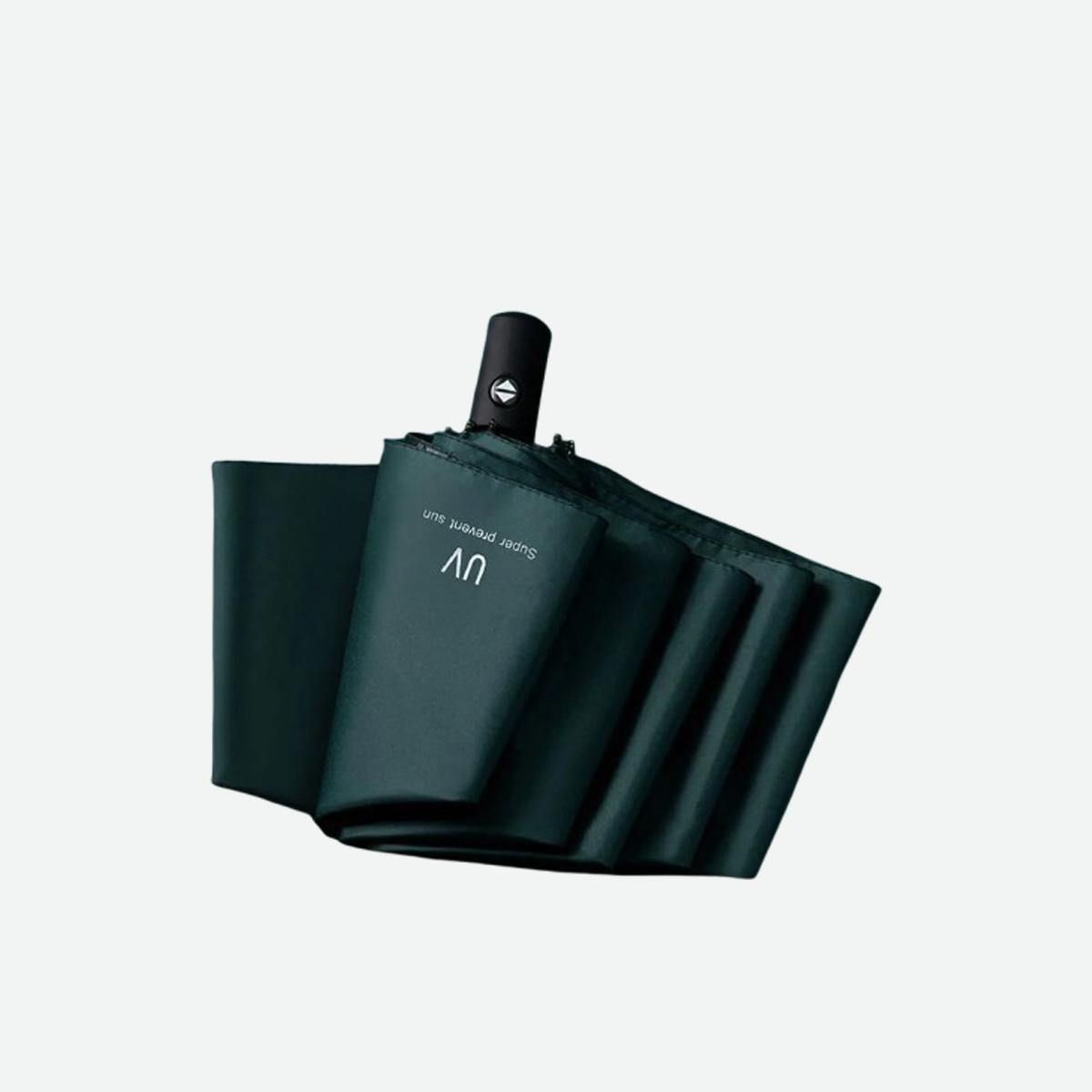 

1 шт.-Суперпрочный Ветрозащитный Автоматический Зонт Солнцезащитный УФ-защита Складной Солнцезащитный Антиштормовой Большого размера Обратный Дождевик