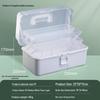 Foldable Three-Tier Extra Large Guka Nail Art & Tool Storage Box for Art Students