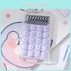 Mini Calculator With Cute Candy Color Design For Stylish Student And Office Use