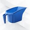 Paint Cup Bucket Storage Organizers Tray Large Square Painting Trim Container Plastic Paint Tray with Ergonomic Handle